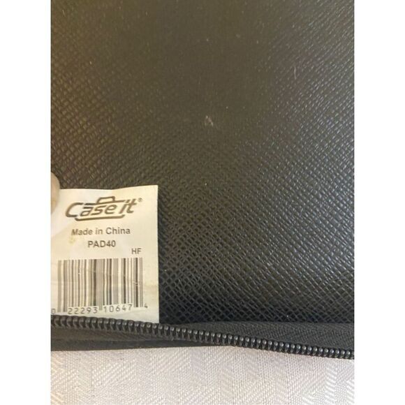 Case it Agenda planner organizer notebook zipper handle 11x13.5” - Picture 5 of 6
